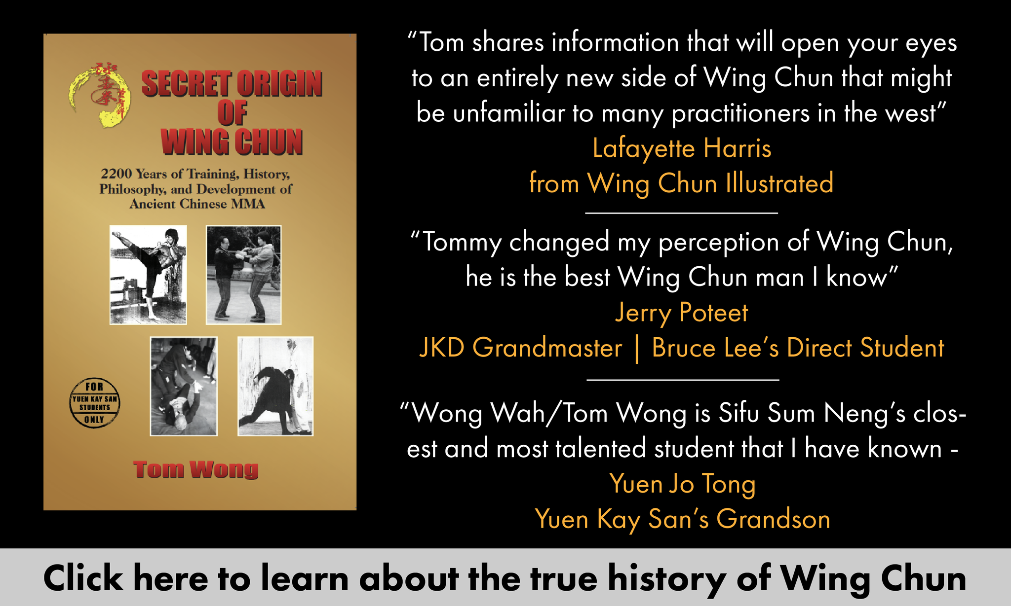 Secret Origin of Wing Chun on Amazon